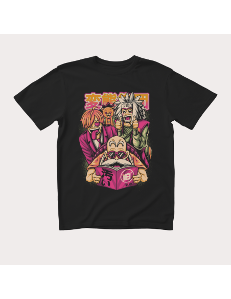 T-shirt Unisexe Éco-responsable "Club 18+" – Design Manga Humoristique