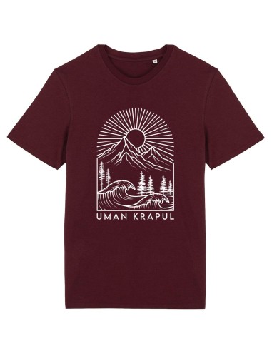 T-shirt Unisexe Éco-responsable "Minimaliste Horizon Sauvage"