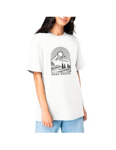 T-shirt Oversize Unisexe Éco-responsable "Minimaliste...
